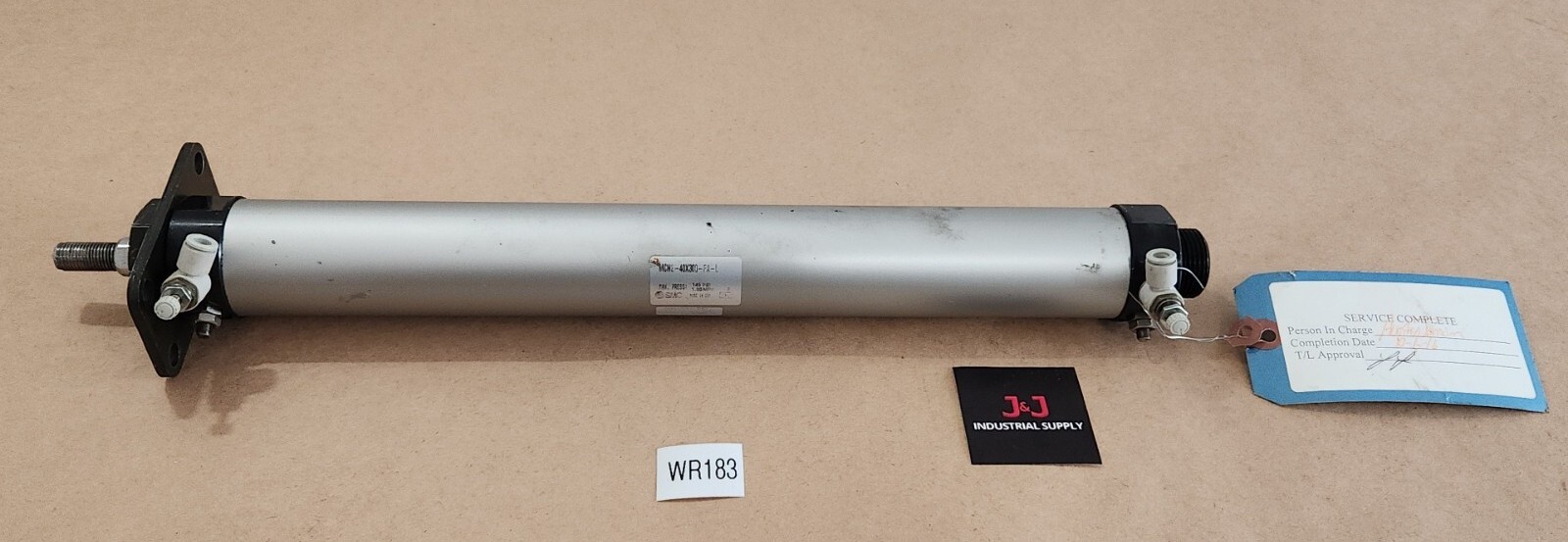 *REPAIRED* SMC MCN2-40X300-FA-L Round Body Cylinder Non Lube 40x300 + Warranty!