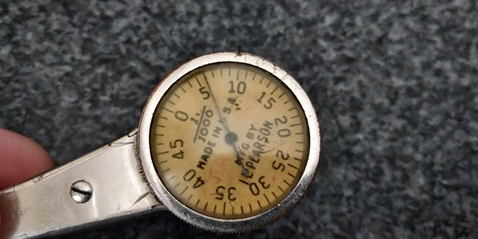 Dial Test Indicator PEARSON MACHINIST