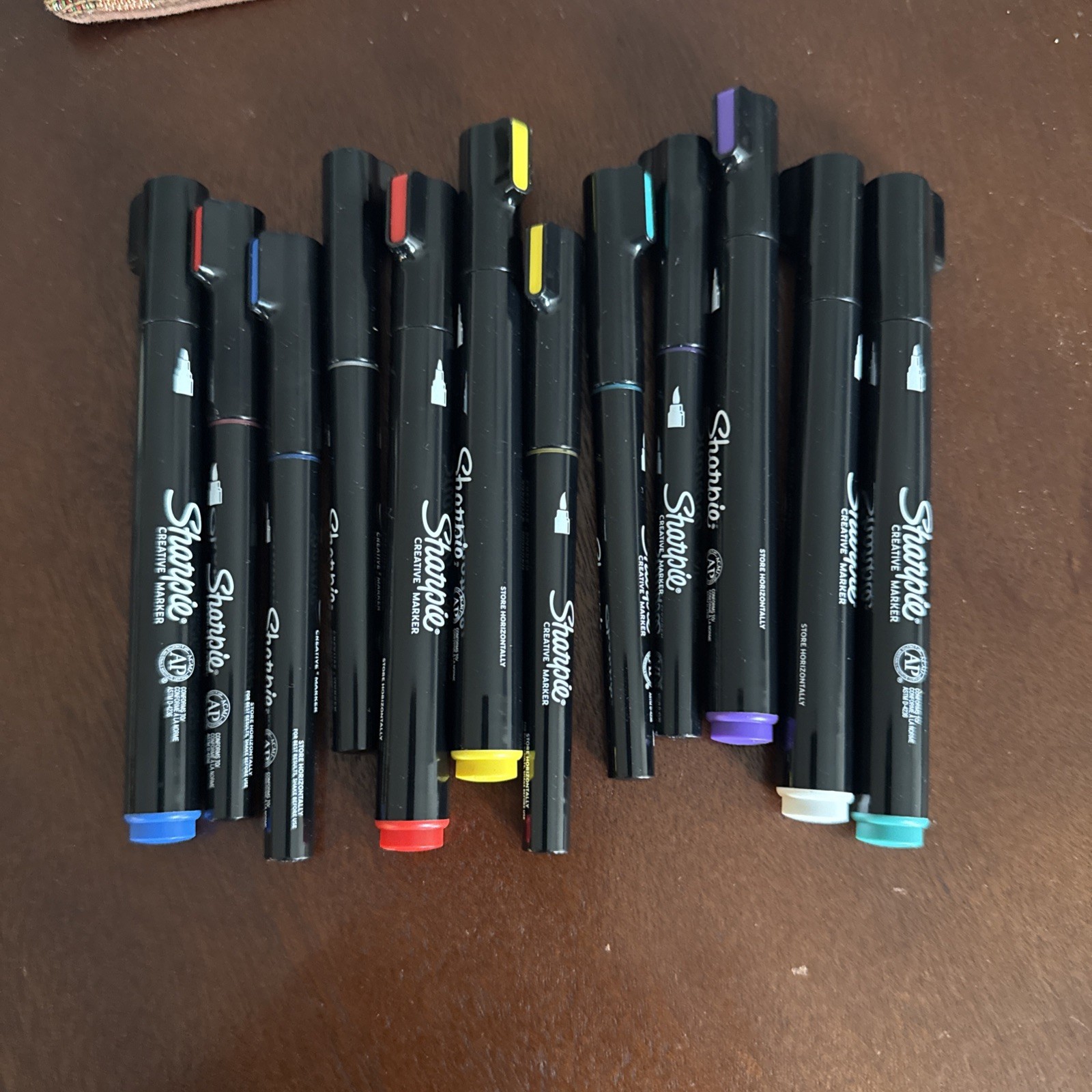 Sharpie Creative Markers, Medium Bullet Tip, Assorted Colors, 12 total