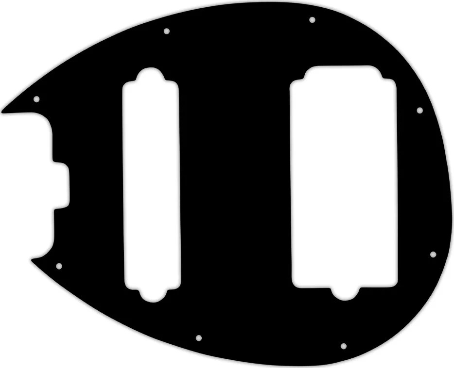 WD Custom Pickguard For Left Hand Music Man 5 String Sterling 5-HS Bass #09 B...