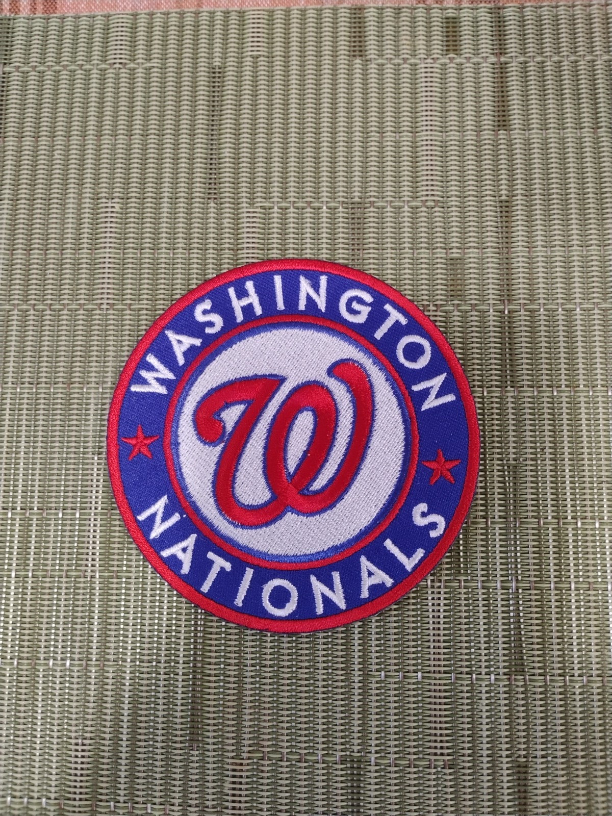 MLB Washington Nationals IRON ON PATCHES
