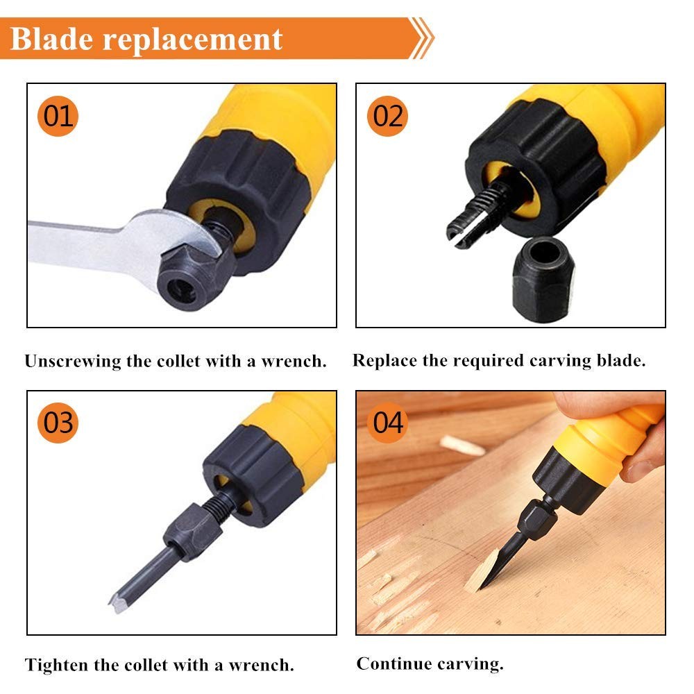 Electric Wood Chisel Carving Tool