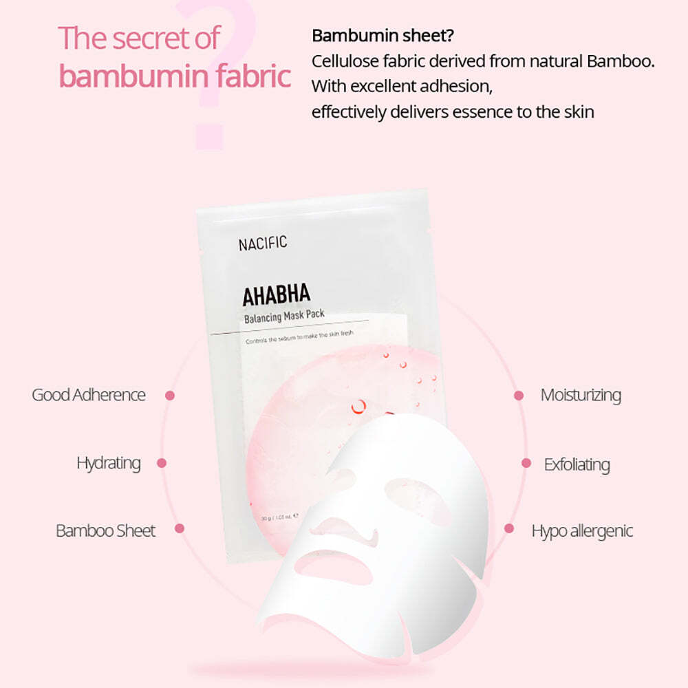 NACIFIC AHA BHA Balancing Mask Pack 10 EA