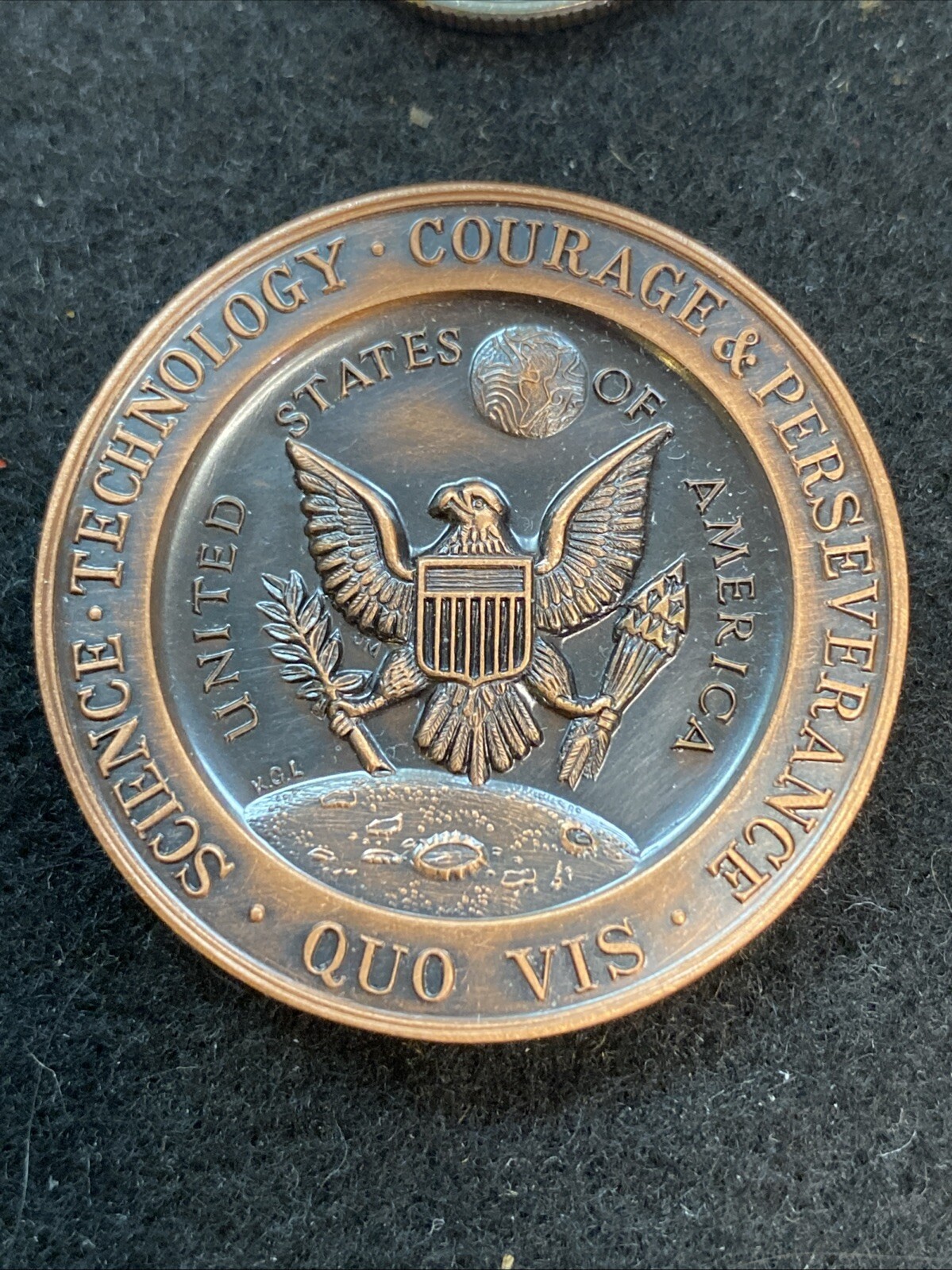 1969 Apollo X1 Bronze Medal The Historic Medal Society Of Australia New Zeland