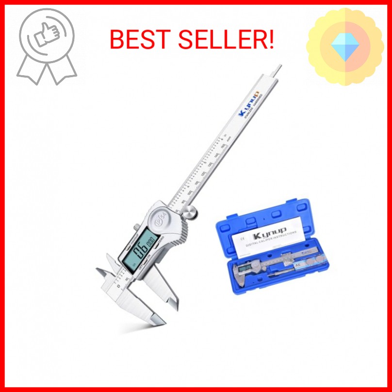 Kynup Digital Caliper, Caliper Measuring Tool Outside Micrometer, Vernier Dial C