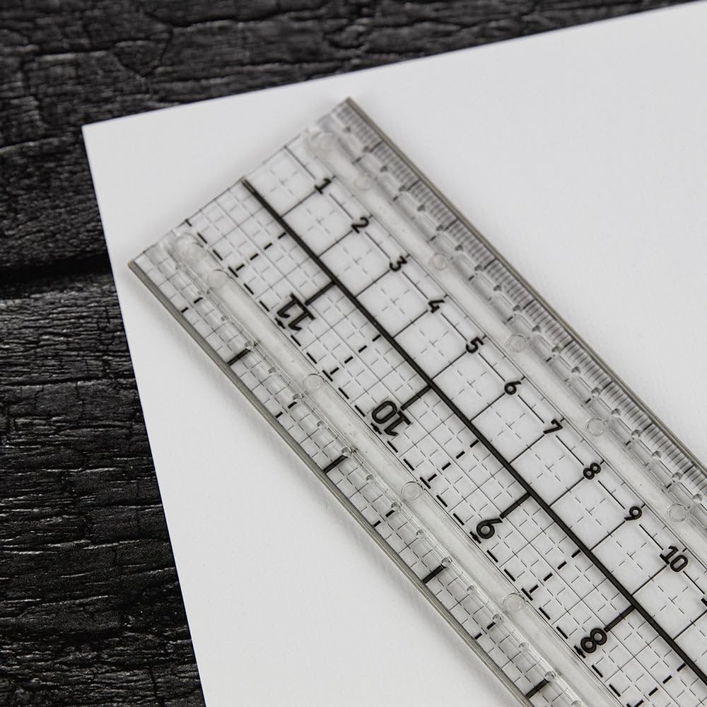 Tim Holtz Edge to 12" Media Ruler Clear