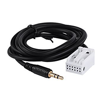 RD4 AUX IN INPUT ADAPTER INTERFACE PLUG LEAD RADIO MP3 FITS CITROEN C4