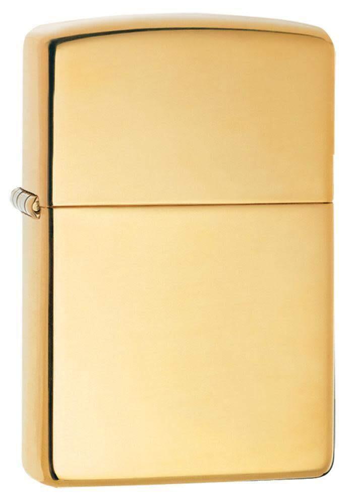 Zippo Armor High Polish Brass Pocket Lighter