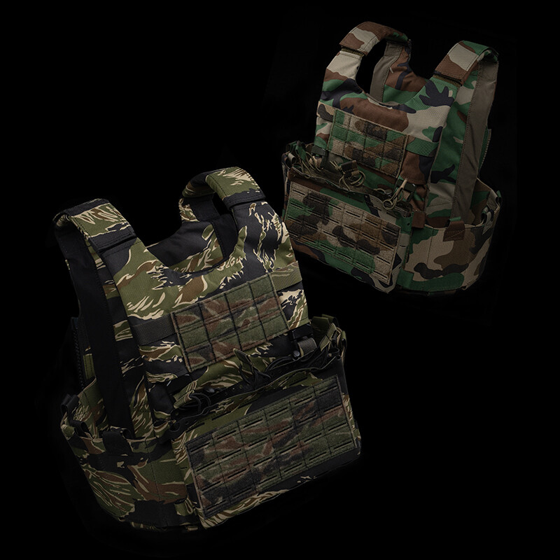 LV-119 Plate Carrier Set with Triple Mag Pouch for CS Game Outdoor Activities