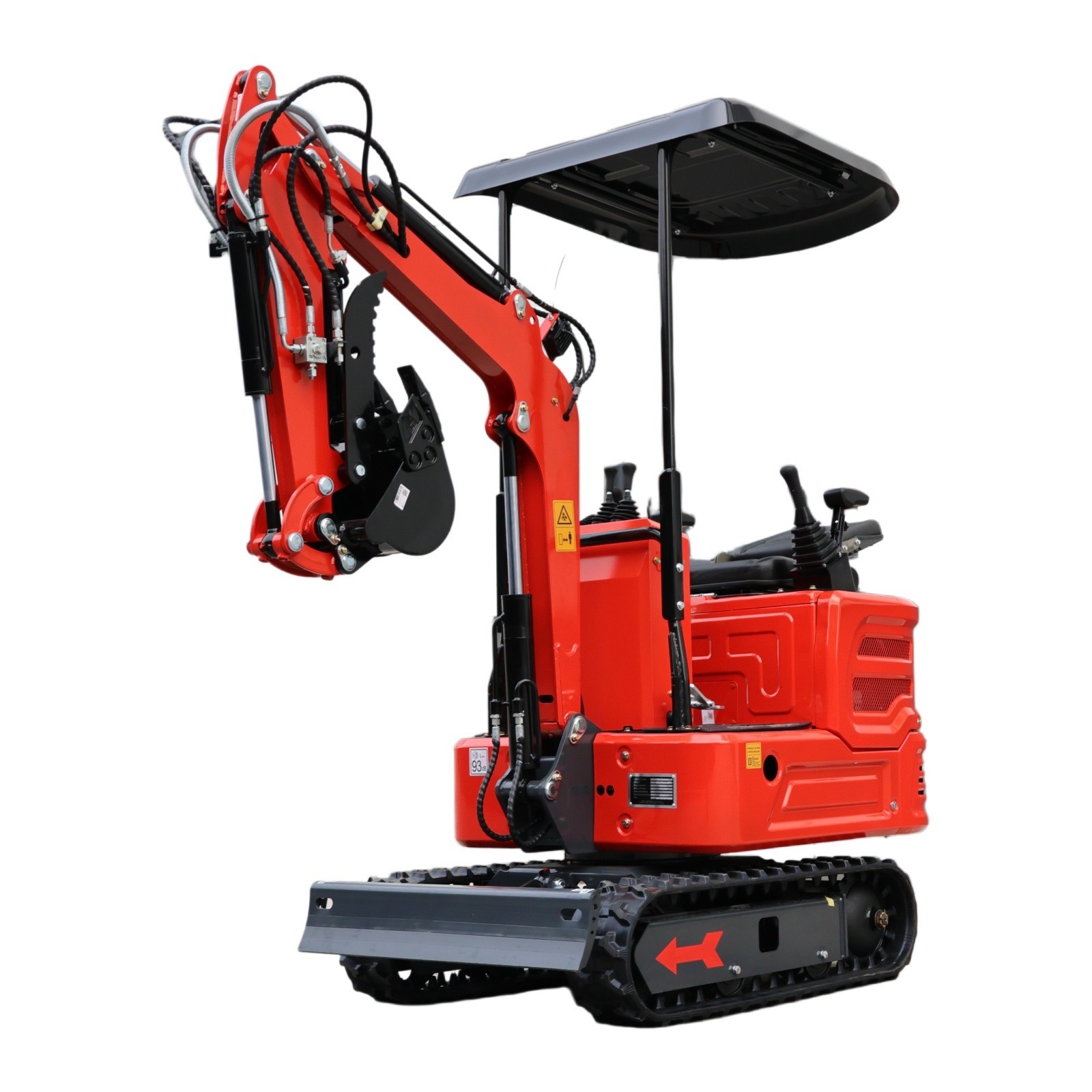 Mini Excavator 1.4Ton Digger 11.4HP Kubota Diesel Pilot System EPA Engine USA