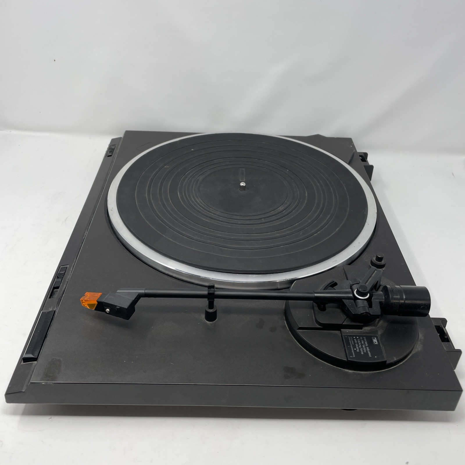 Technics DC Servo Automatic Turntable System SL-BD27 AS IS For Parts or Repair