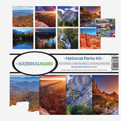 National Parks Multi-Themed Scrapbook Collection