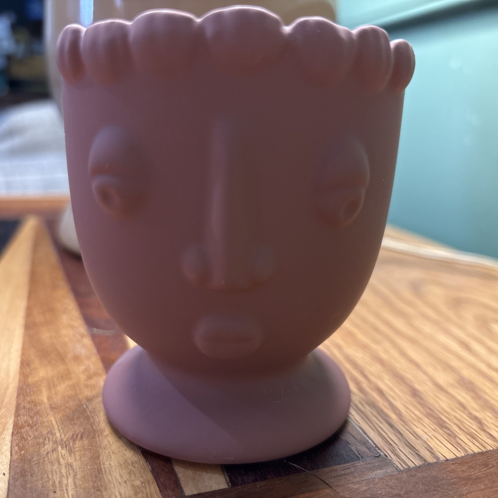 epicurious planter border concepts, inc Visage Face 3.6inches Tall