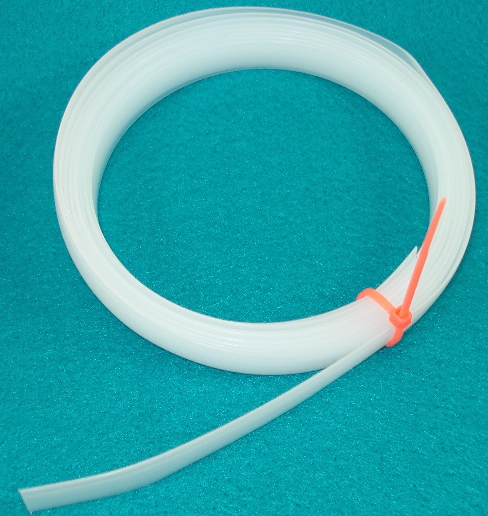 Tack Strip Plastic 1/2” Marine Grade for auto and boat upholstery repair
