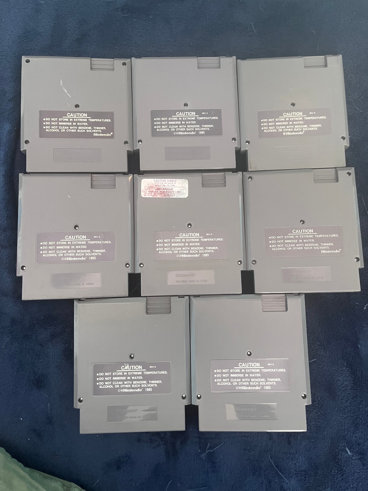 Nes Nintendo Console w/ Power Pad, 8 Nes Games Lot, 1 Controller, Zapper Bundle