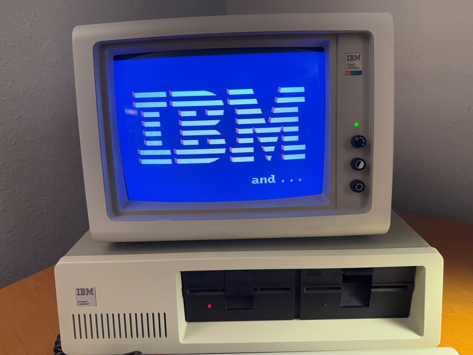 Vintage IBM Personal Computer 5150 - REV-A - Upgraded to V20 & 8087 - Excellent!