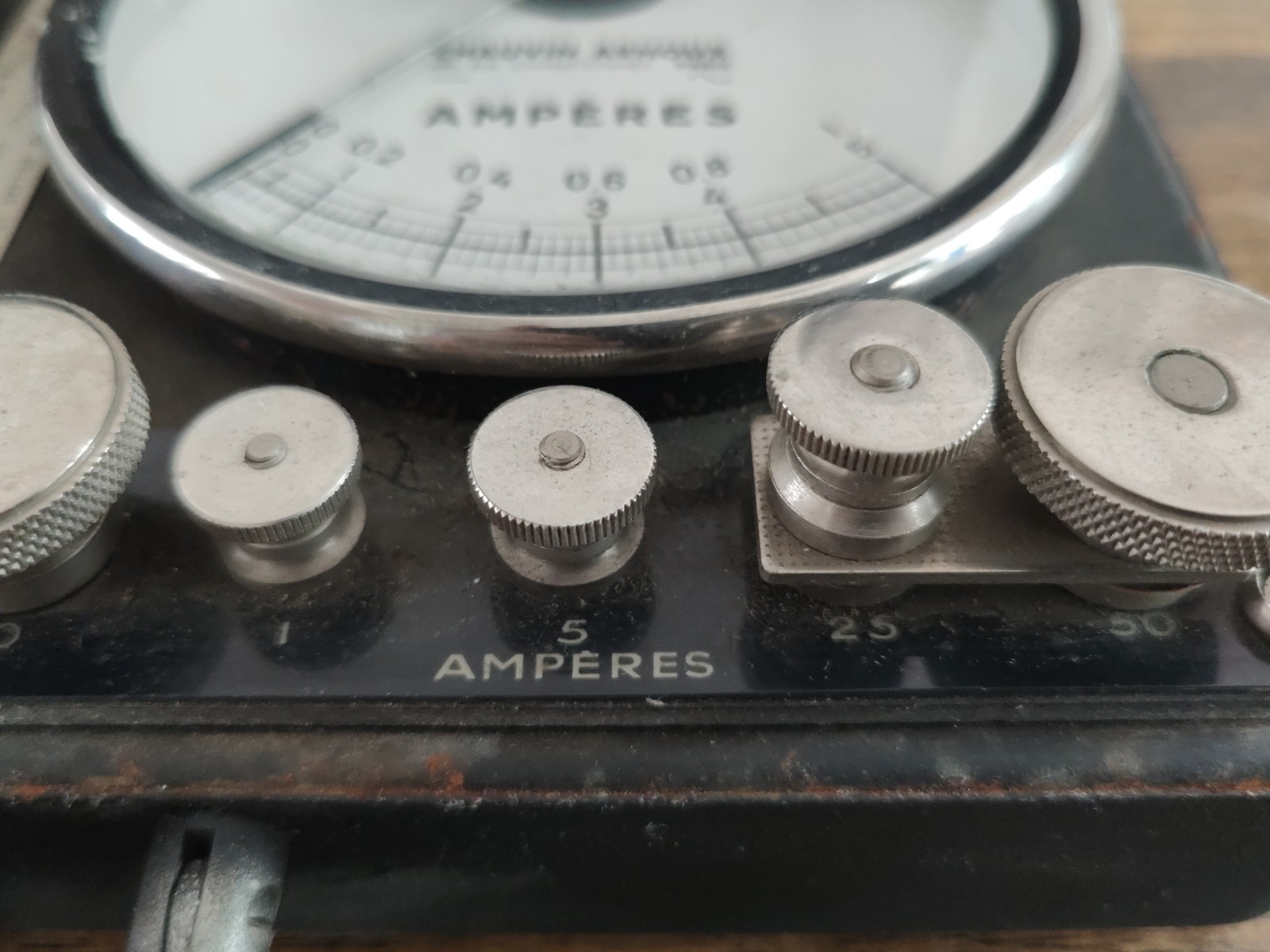 Old Voltmeter/Ammeter CHAUVIN & ARNOUX