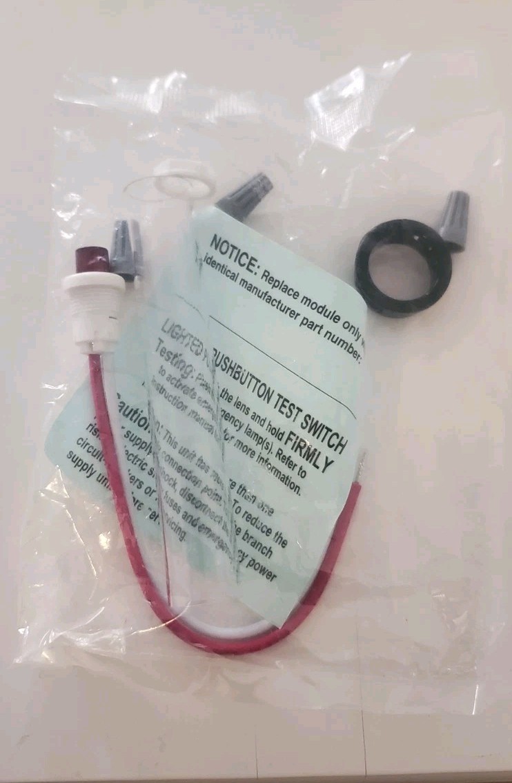 Light Push Button Test Switch Red(5E)