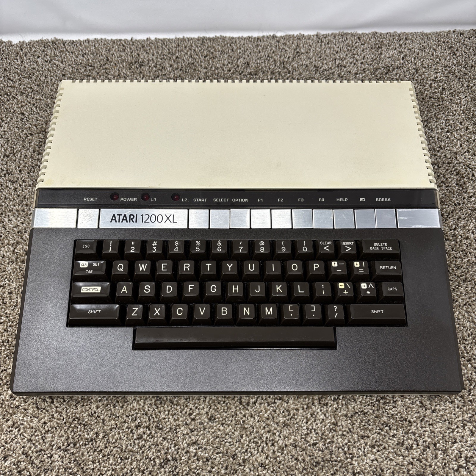 ATARI 1200XL Vintage Home Computer Tested And Working With Original Box