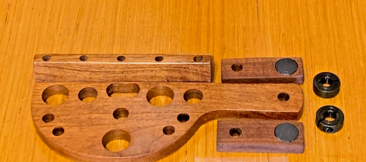 WADE'S FLY TYING VICE TOOL CADDY THREAD AND BEAD ORGANIZER / AND QUICK DRAW KIT