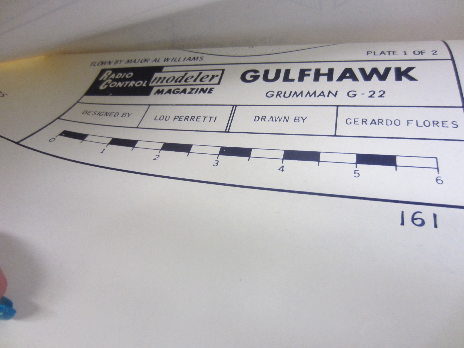Vintage GULFHAWK GRUMMAN G-22 Plans R/C Airplane Complete