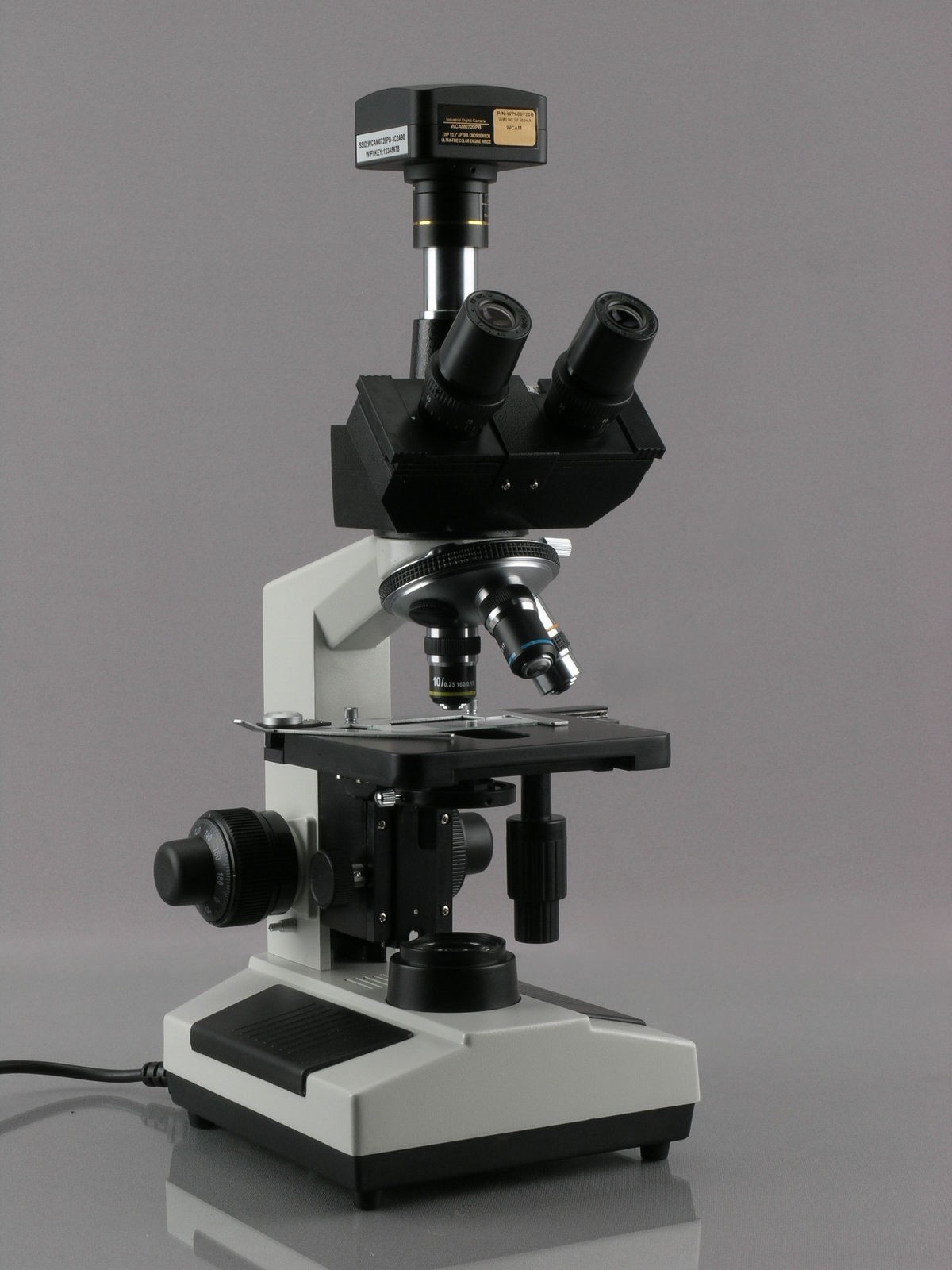 AmScope WF100 720p Wi-Fi Microscope Digital Camera new