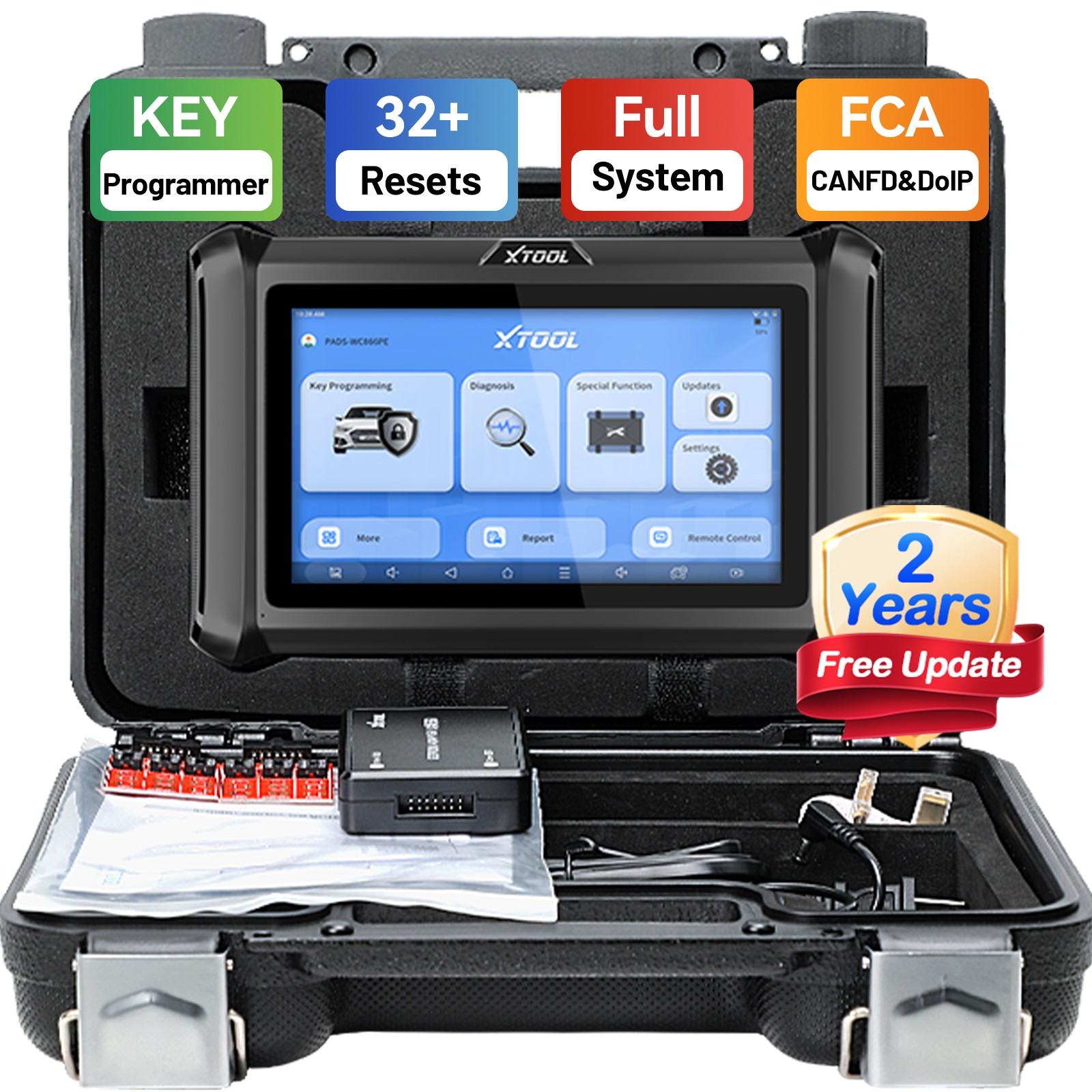 XTOOL X100PADS Immobilizer Key Programmer OBD2 Scanner Diagnostic Tool 32+ Reset