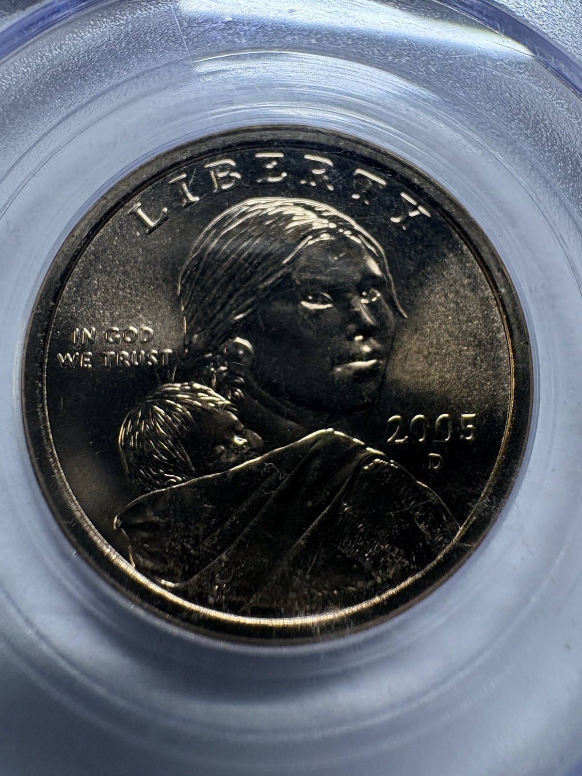 2005-D SACAGAWEA $1, PCGS MS 66. Item 102