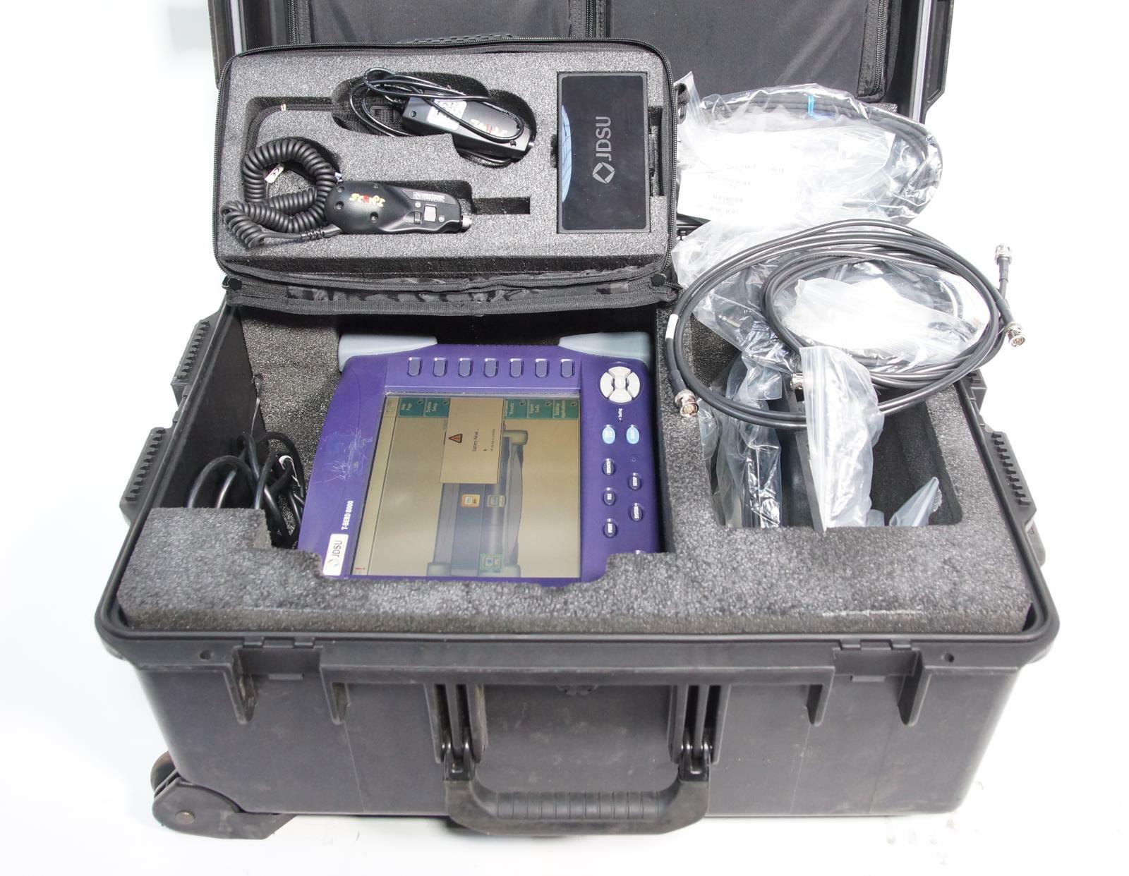 JDSU Acterna T-BERD 8000 Fiber Optic Analyzer with Transport Module V3, 80/PM