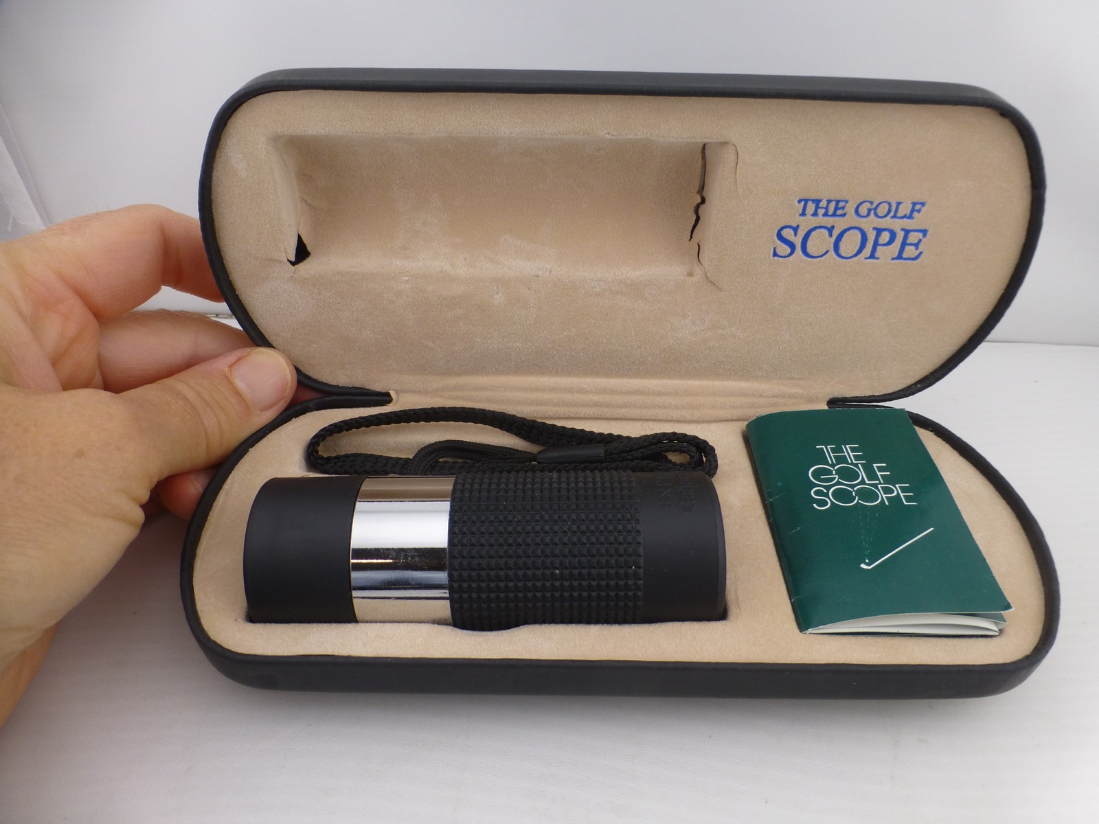 The Golf Scope Vintage Golf Rangefinder Monocular Yards Meters w/Case - Q1