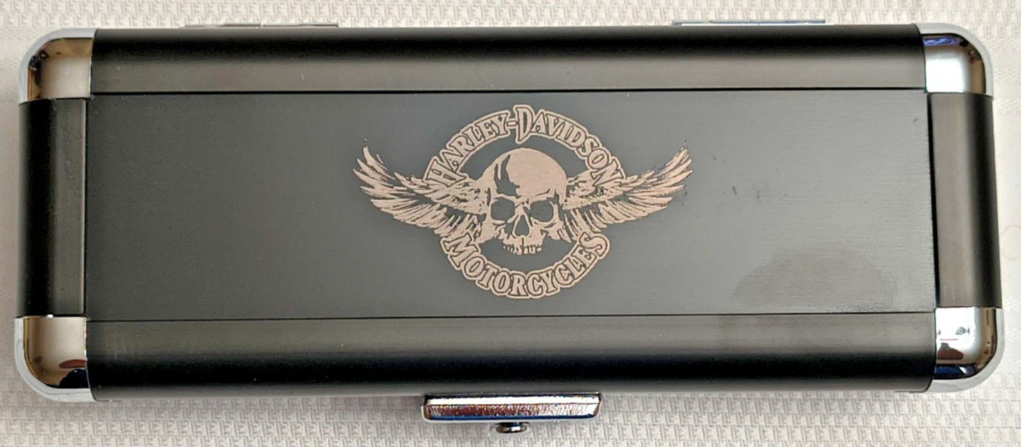 Harley Davidson H-D Chrome Dart Case, New