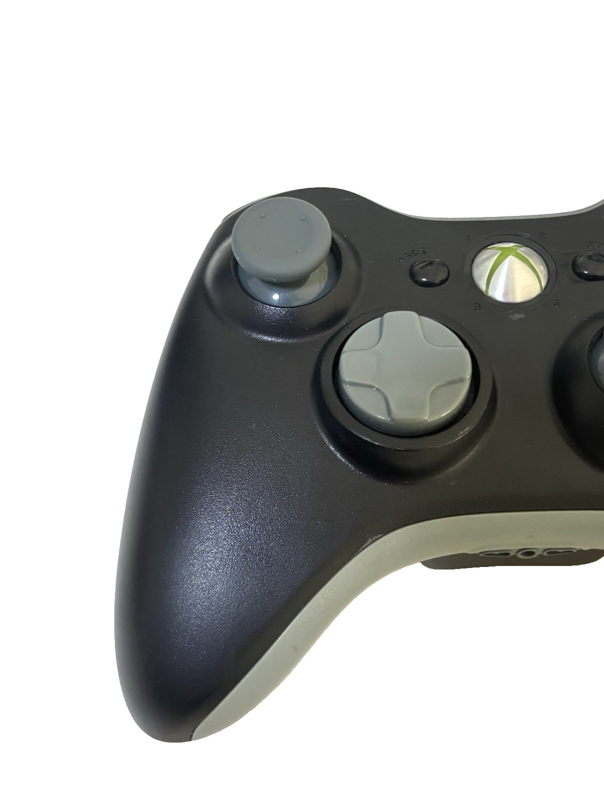 Official Microsoft Xbox 360 Wireless Controller Black Gray OEM Xbox 360