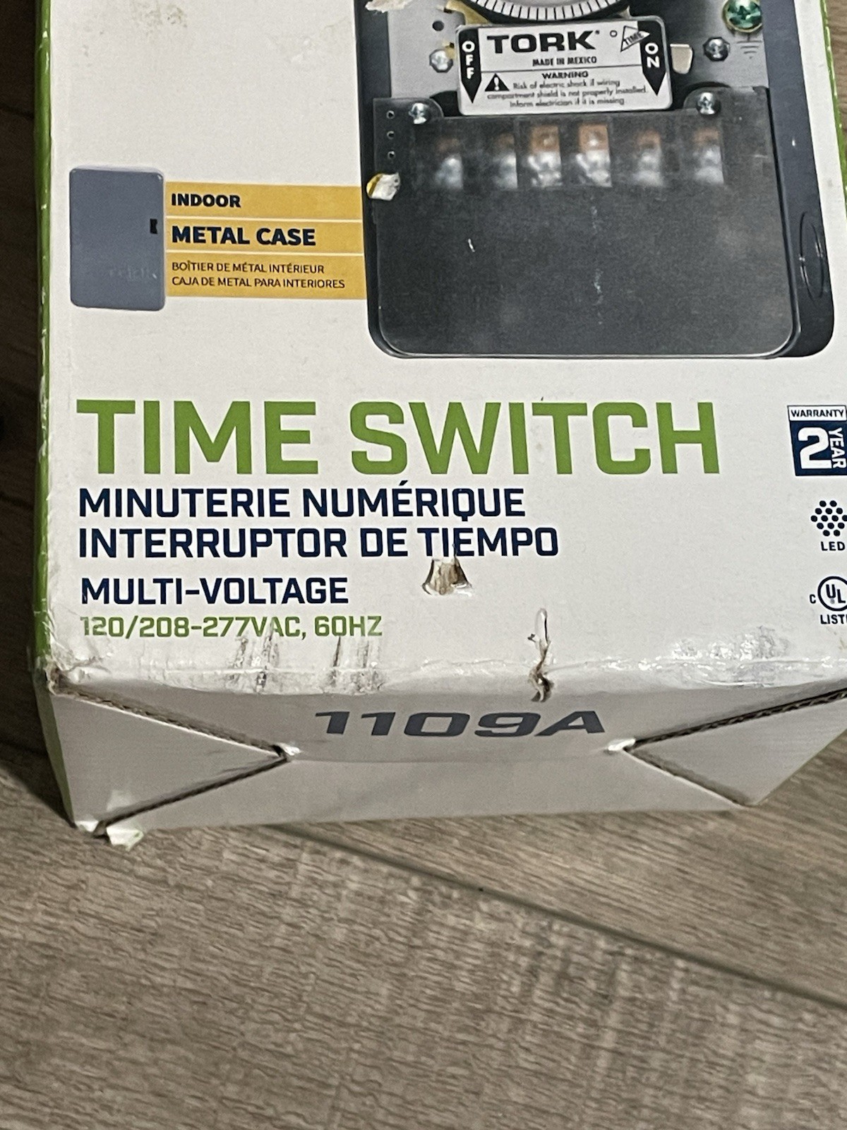 Tork 1109A 24hr Timer Time Switch Multi Voltage