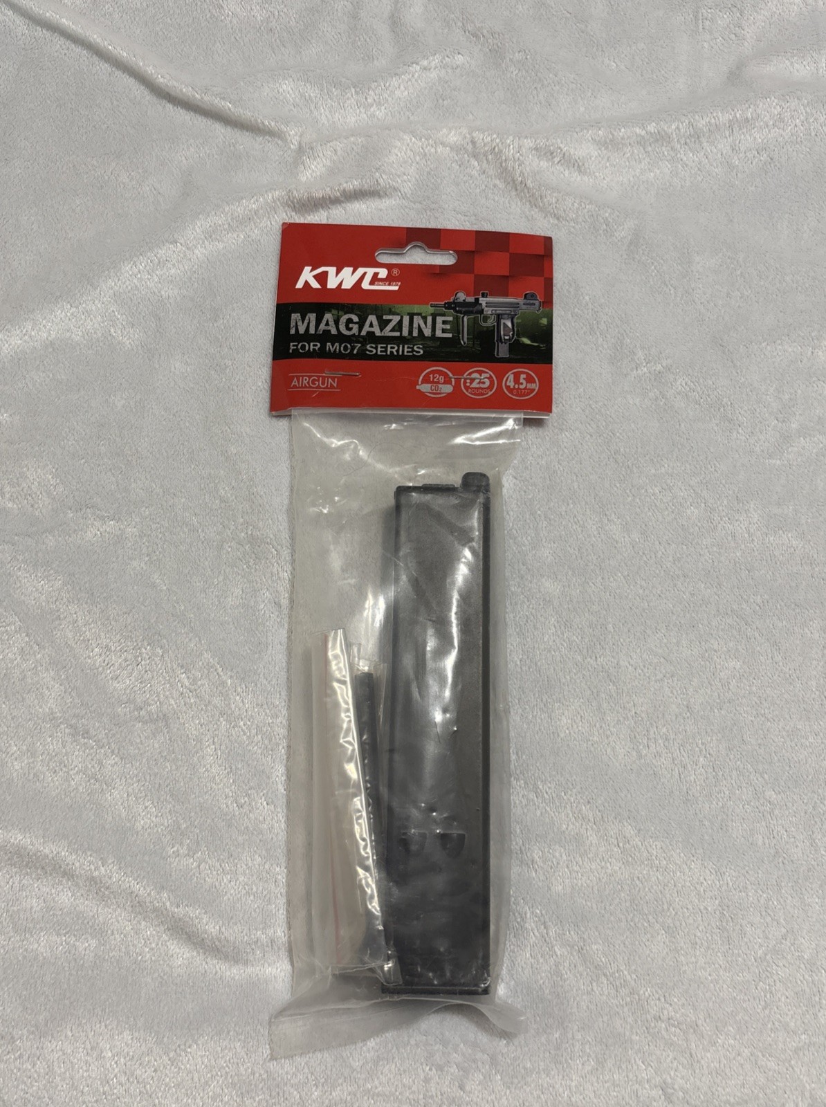 BRAND NEW! KWC Metal CO2 Magazine for M07 Series Airsoft - 25 Rounds