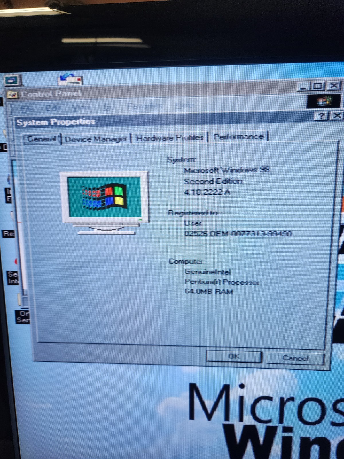 Vintage PC INTEL ADVANCED/AS (ATLANTIS) Pentium CPUSIS 6326 GPU 64MB RAM