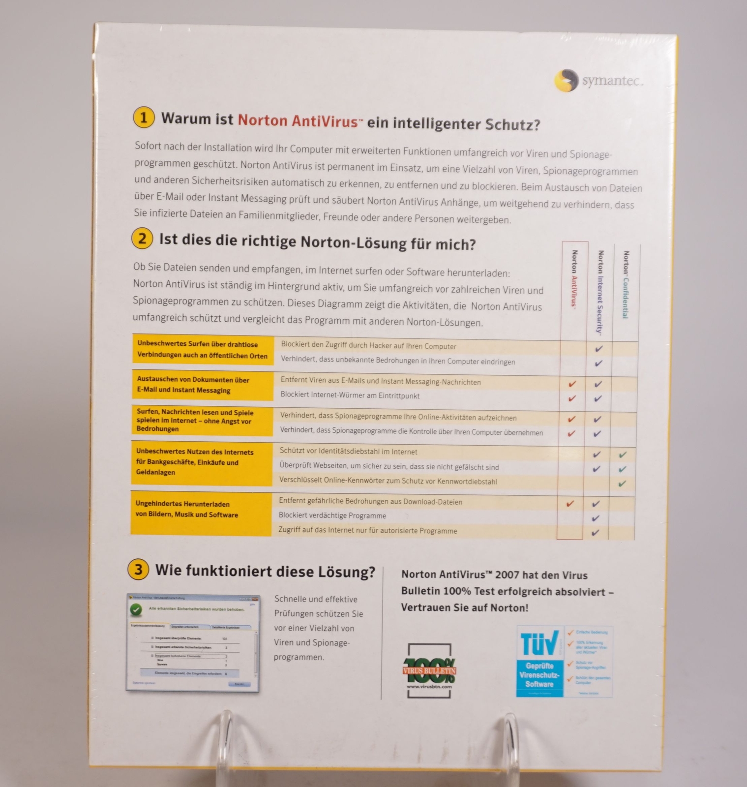 3pc Bundle Norton AntiVirus 2006 2007 Internet Security 2006 Special Edition