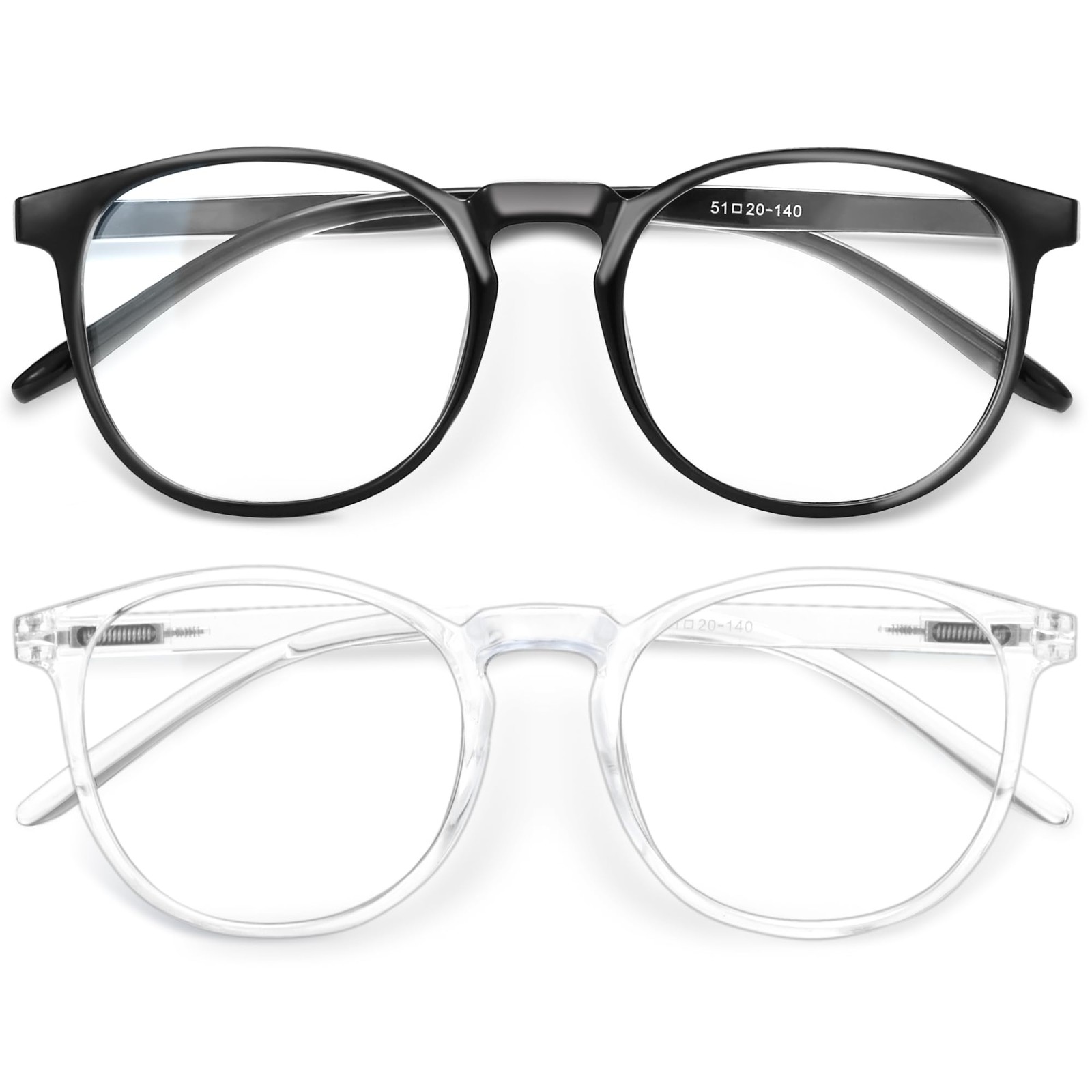 Blue Light Glasses for Woman/Men, Fashion Blue Light Glasses Men, Fake Glasse...