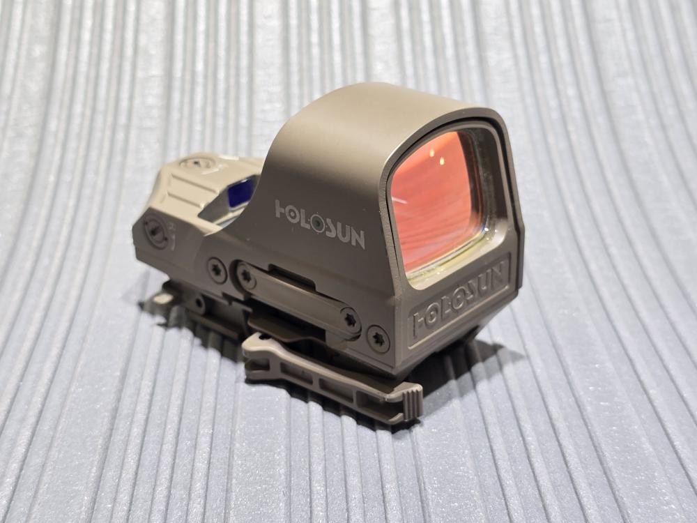 Holosun HS510C FDE-G Open Reflex Sight (Green Multi-Reticle) VERY GO (CJL064893)