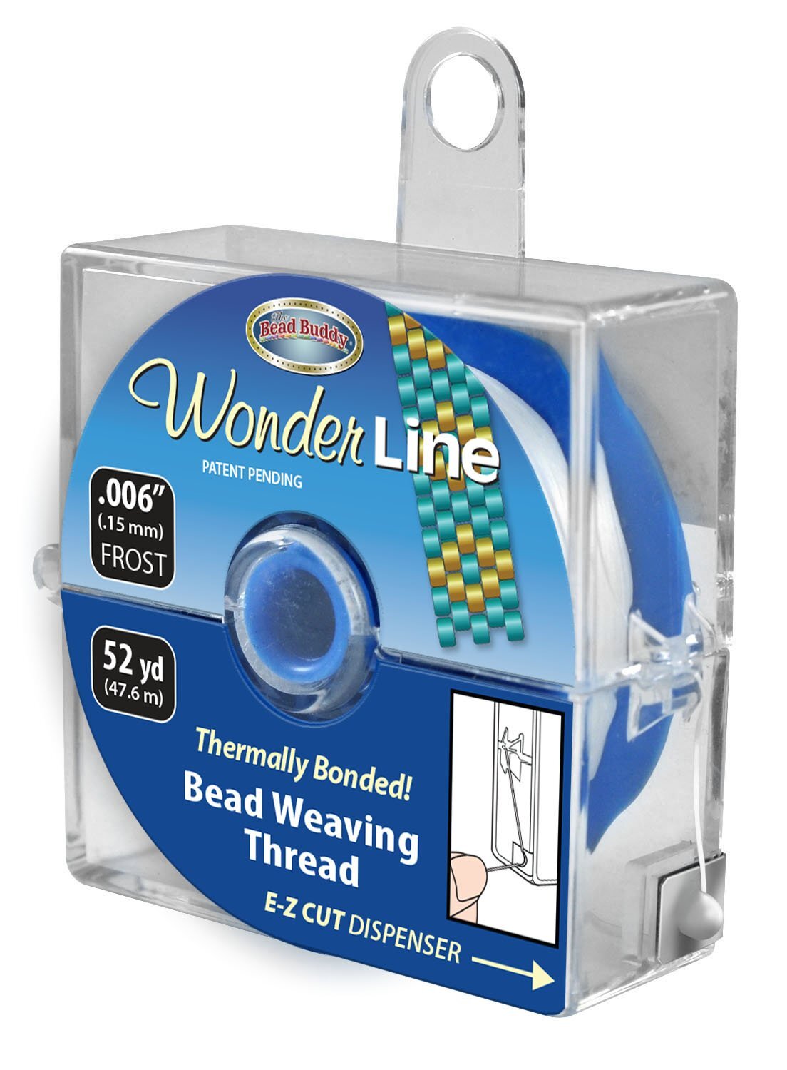 (2 Pack) Bead Buddy Wonder Line Bead Weaving Thread.006" 52 yd.