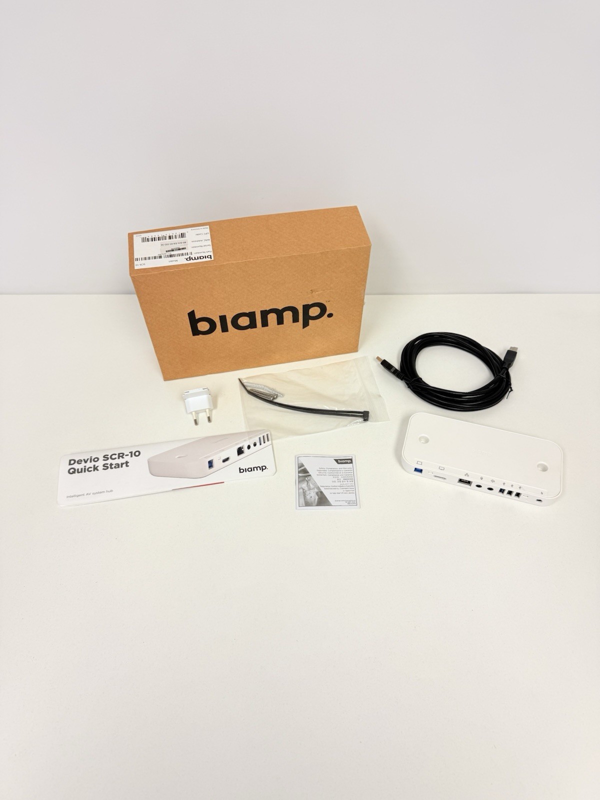 Biamp Devio SCR-10 Conferencing Hub USB Audio/Video System 911.1876.900 - New