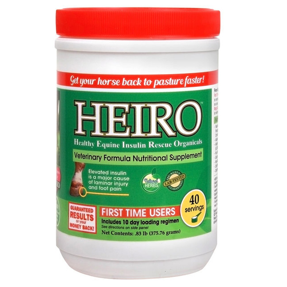 56RJ Heiro Equine Insulin Resistance Horse Sore Feet Pain Product 40 Servings