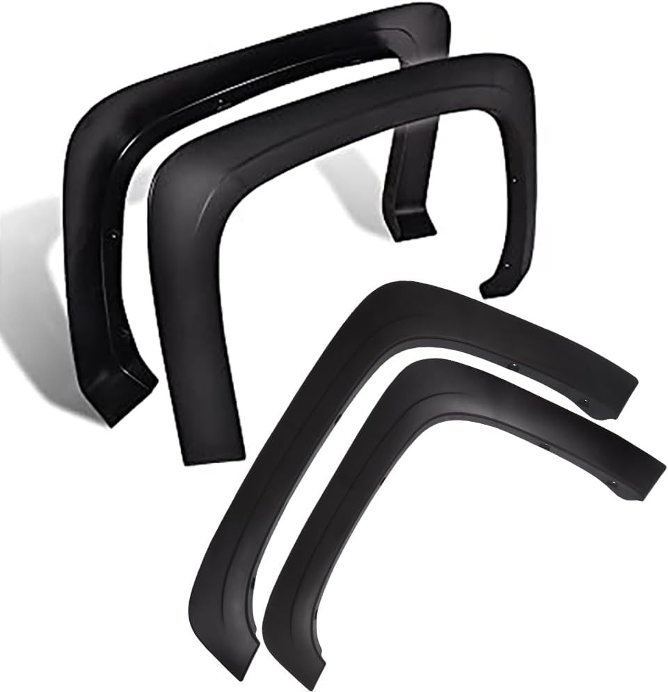 Fender Flares for Chevy Silverado 1500 2500HD 2007-2013 Fleetside Bed 78" 97.6"
