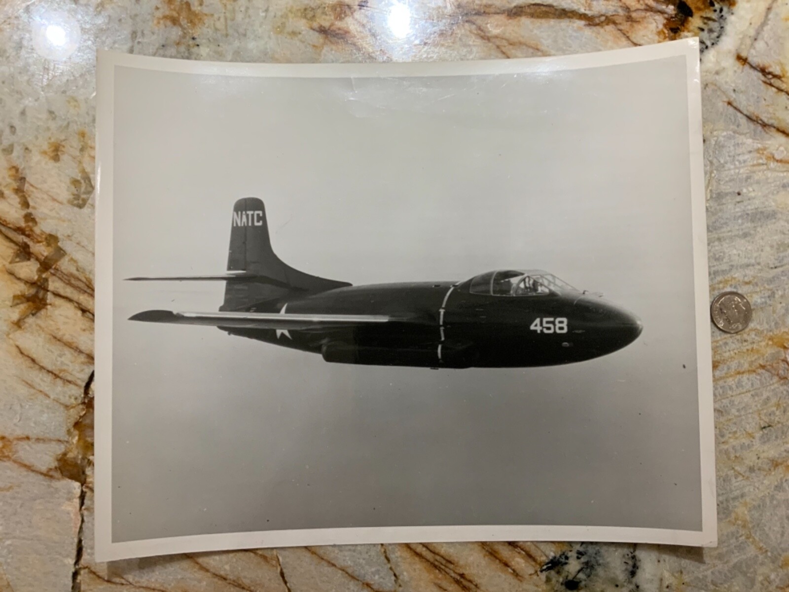 USN Navy Douglas F3D Skyknight Jet Fighter Aircraft Photo #1498