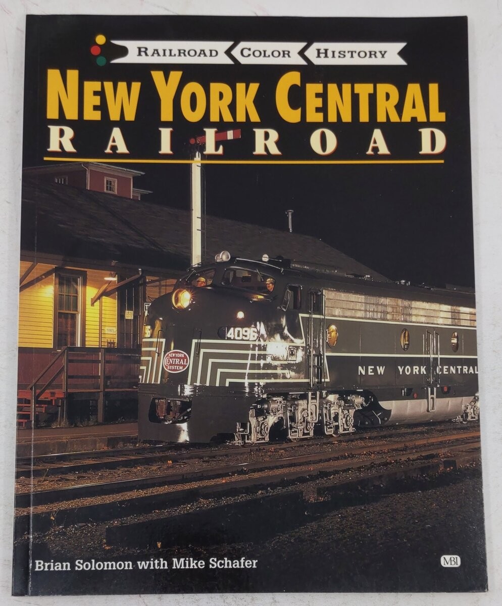 New York Central Railroad Paperback Book By Brian Solomon, Mike Schafer EX