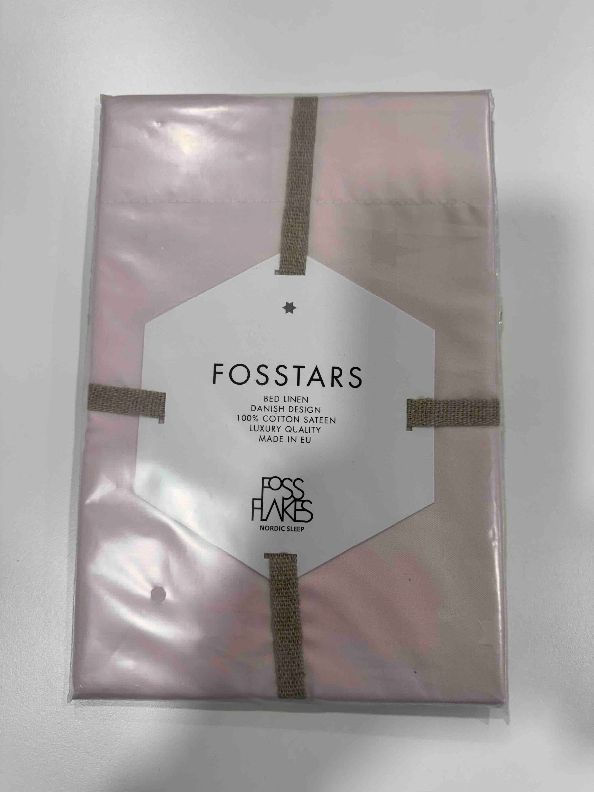NORDIC SLEEP FOSSTARS Premium Pillow Cover in Rose - 40 x 45 cm