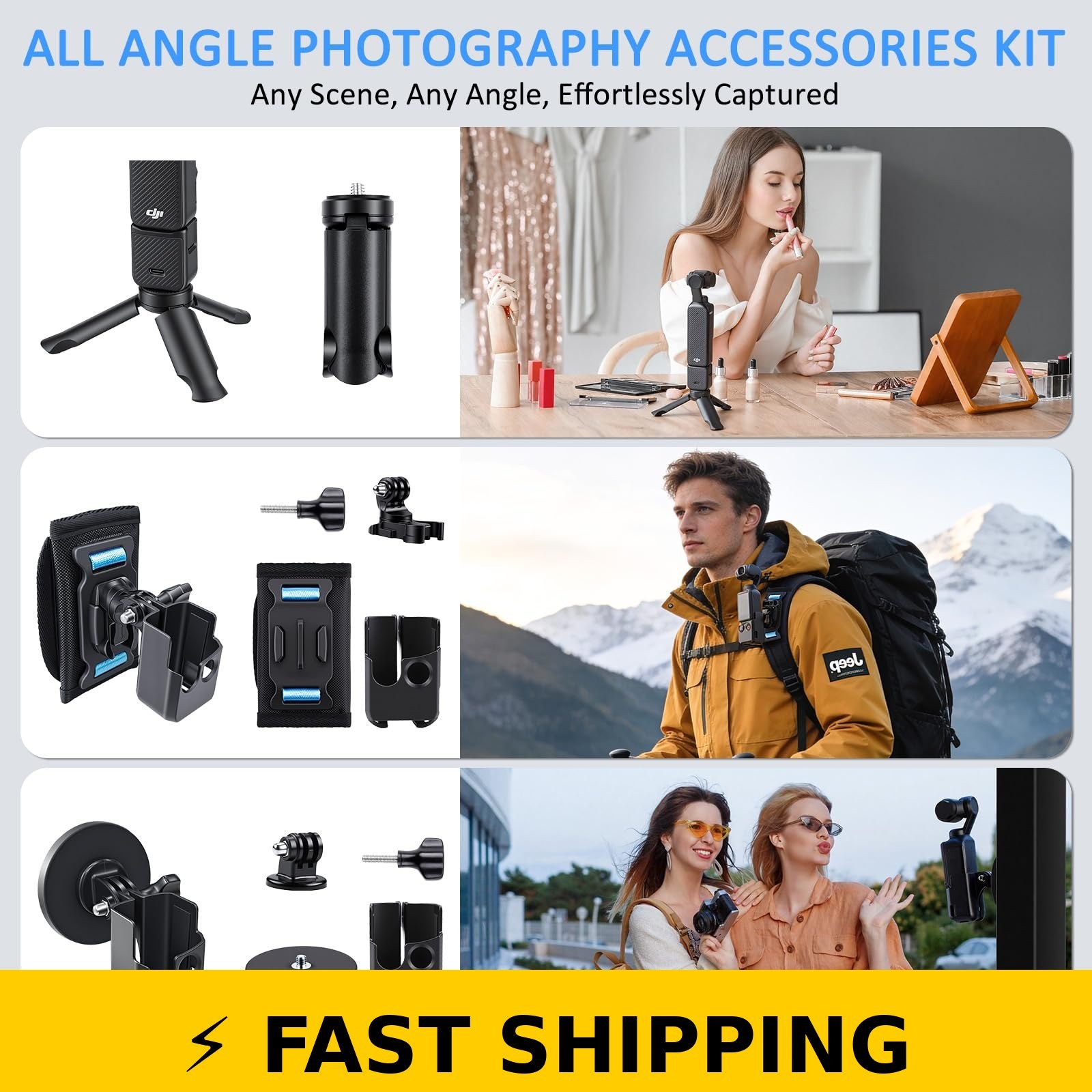 Ovicee Creator Bundle for DJI Osmo Pocket 3/4/Xtra Muse