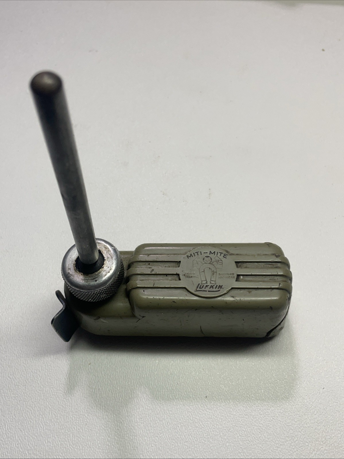 Lufkin Miti-Mite Magnetic Indicator Base USA - Machinist Vintage
