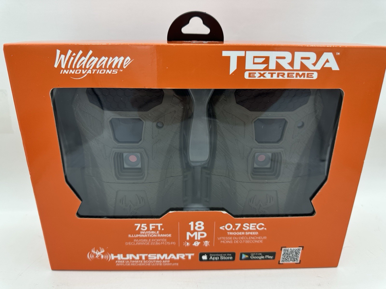 2 Pack: Wildgame Innovations TERRA EXTREME 18MP Trail Cameras Infrared 75ft 720p