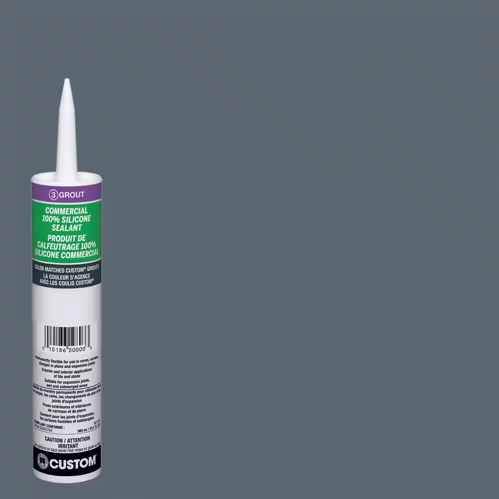 Commercial #645 10.1 Oz. Steel Blue Silicone Caulk