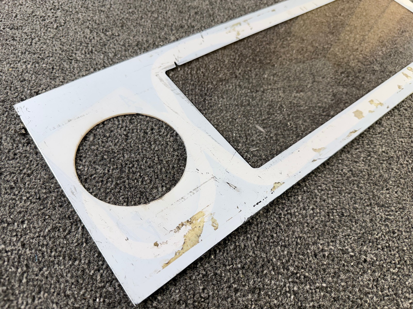 Data East Maverlick Pinball Plastic Speaker Panel Display Cover ORIGINAL